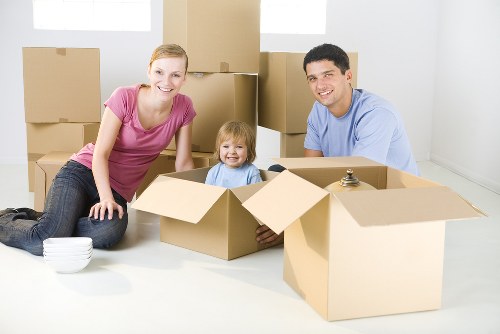 Student storage in Stmarycray with boxes and bags ready for term break