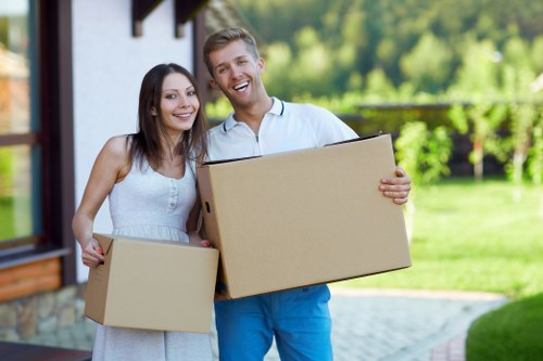 Secure furniture storage in Stmarycray with neatly packed household items