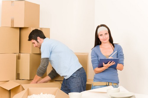 Professional mover assisting with house relocation in Stmarycray